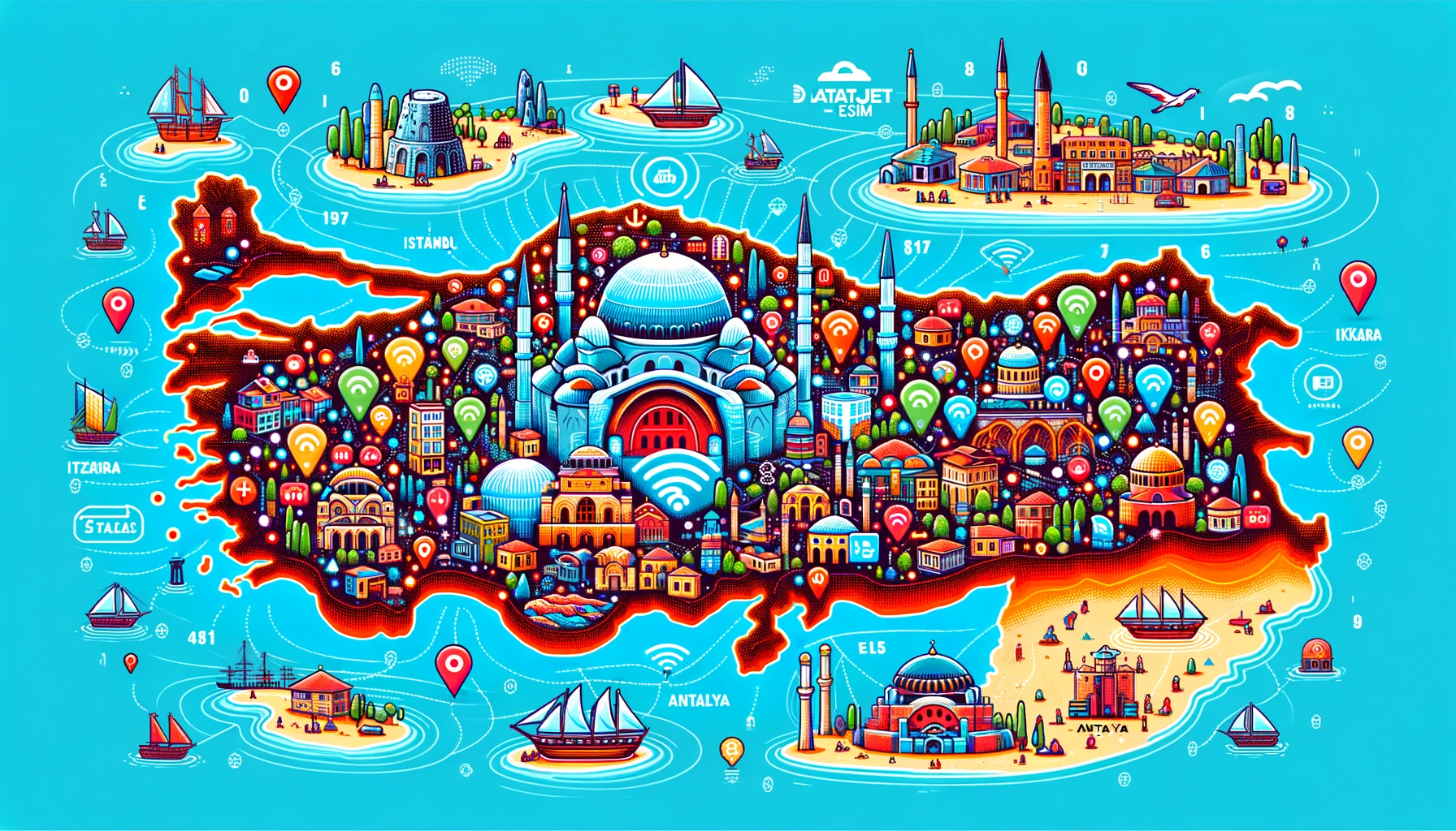 Esim in Turkey: Your Ultimate Guide to Seamless Travel Connectivity with Datajet Esim